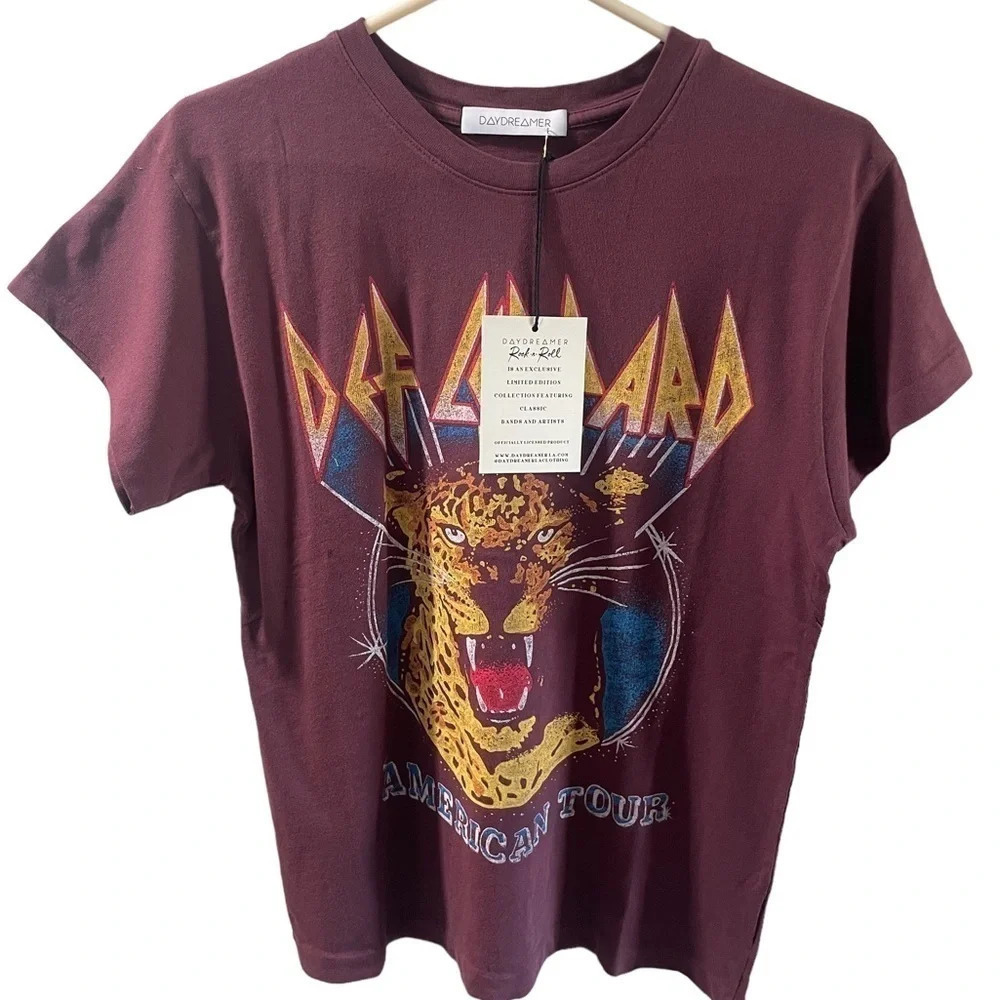 Daydreamer Def Leppard American Tour Tee size small NWT.